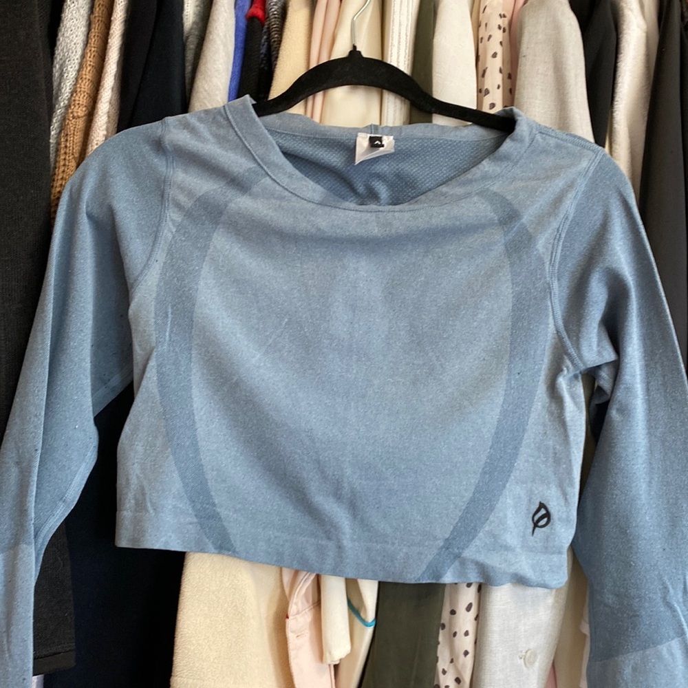 Gym Crop top long sleeve